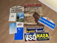 Lot vintage Rallye Paris Alger