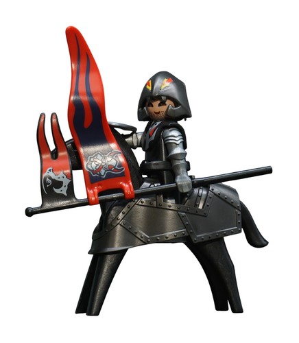 Playmobil chevalier cheval - chevalier, à