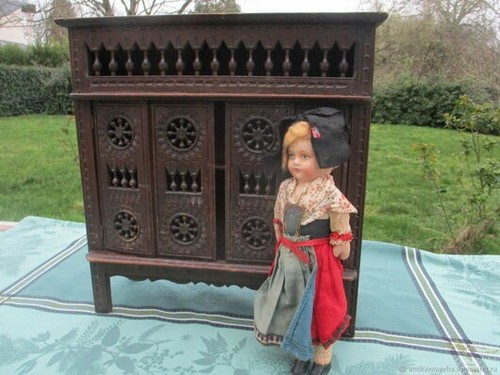 Meuble ancien armoire lit - meuble, de
