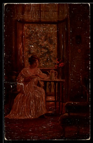 Carte postale imitation