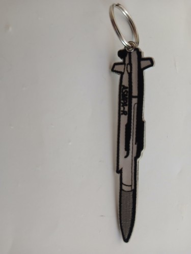 Porte clé flamme tissus en - flamme,