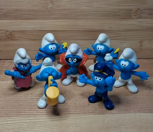 Lot figurines schtroumpfs - de,