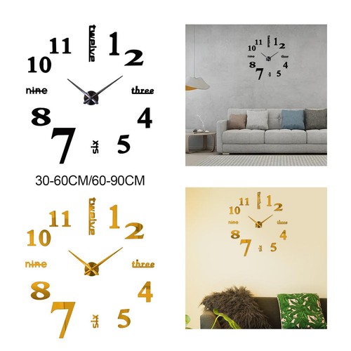 Horloge murale art decal - murale,