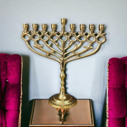 Bougeoir hanoukka menorah juif - hanoukka,