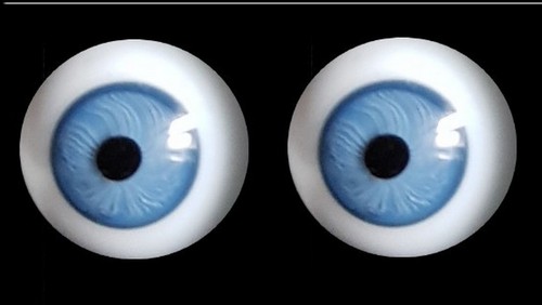 Paire yeux verre mm - paire,