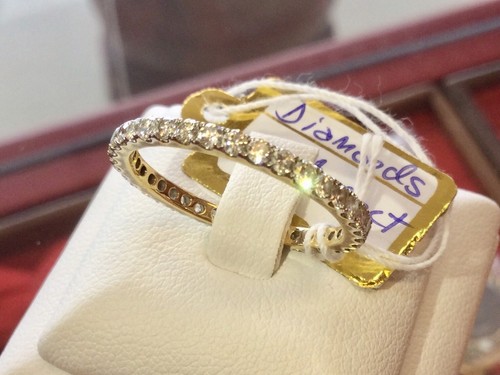 Bague carats et - 18,