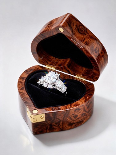 Bague fiançailles moissanite - bague,