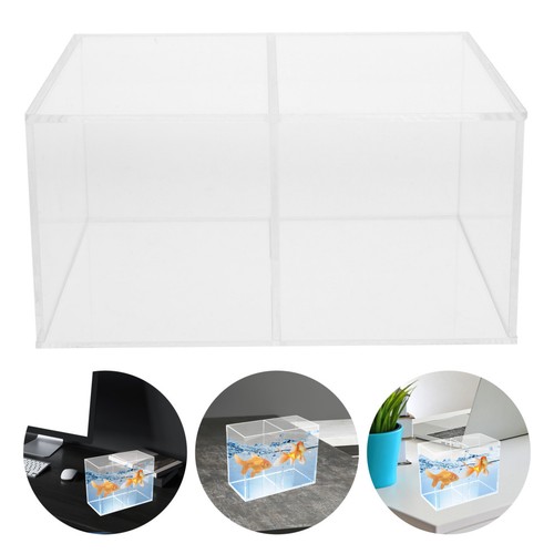 Small betta fish tank - fish, clear