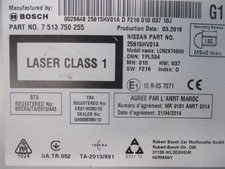 AUTORADIO  RÉCEPTEUR NISSAN QASHQAI II  7513750255  2564879