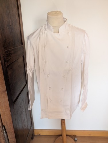 Veste cuisine blanche chef - cuisine,