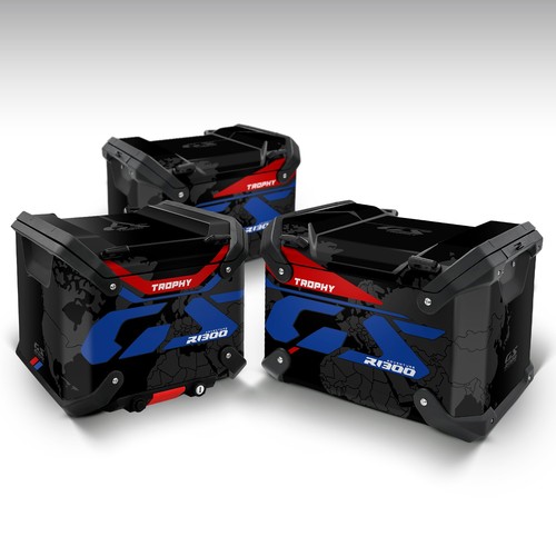 Autocollants valise pour bmw - valise,