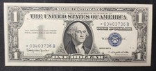 Rare USA Star Note Billet de 1