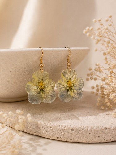 Boucles oreilles fleur - d'oreilles,