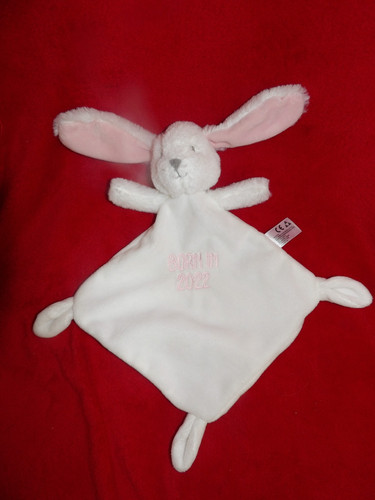 Doudou plat nicotoy - nicotoy, lapin