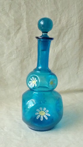 Carafe verre emaille forme - verre,