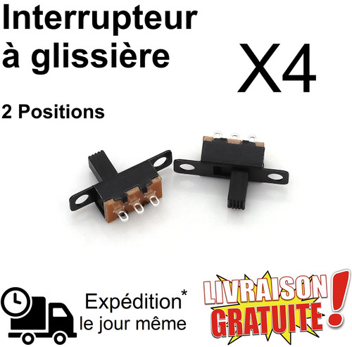 Lot interrupteurs à - 4,