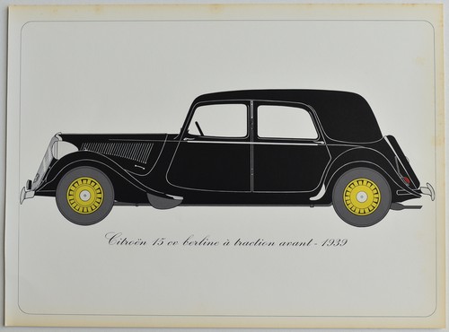 Citroën berline à - 15, cv