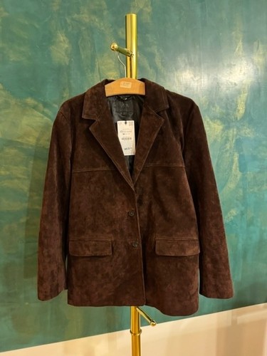 Veste femme daim zara - xs,