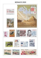 Monaco 2020 - 3 Feuilles