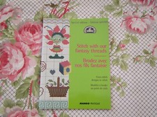 Carnet DMC mango pratique -Point de Croix - brodez avec nos fils fantaisie