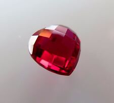 SUPERBE RUBIS VERNEUIL COEUR  ROUGE SANG de PIGEON 10X10 mm.IF