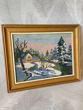 TAPISSERIE CANEVAS paysage de
