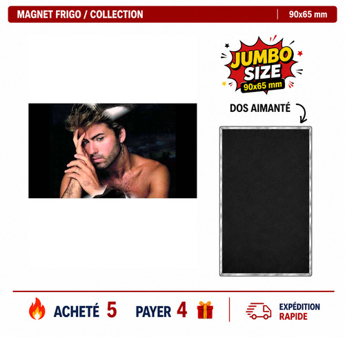 Magnet frigo george - michael,