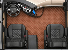 Tapis de sol en cuir