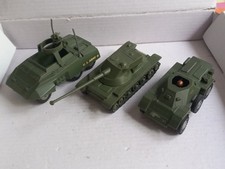 POLITOYS 1/41 LOT DE 3 VEHICULES MILITAIRES