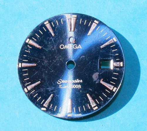 Omega rare cadran bleu - bleu, nuit