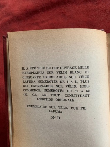 Rare thyde monnier - /,