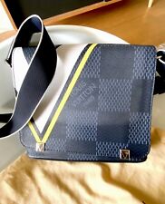 Sac Louis Vuitton Cobalt District Damier vintage bag Homme Men Messenger Trotter