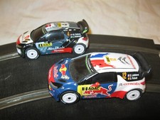 🚗 Lot 2 VOITURE CARRERA GO!!! CITROËN DS3 WRC RALLY Circuit Électrique Slot Car