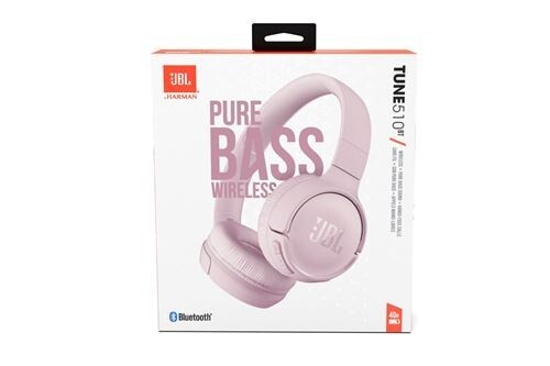 Jbl casque tune 510bt rose - casque,