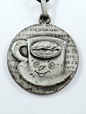 PORTE-CLES - Cafés RAS D'AMHARA Lyon 1960s - signé PENIN - Vintage Métal