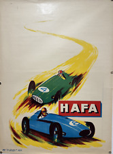HAFA huile moteur affiche
