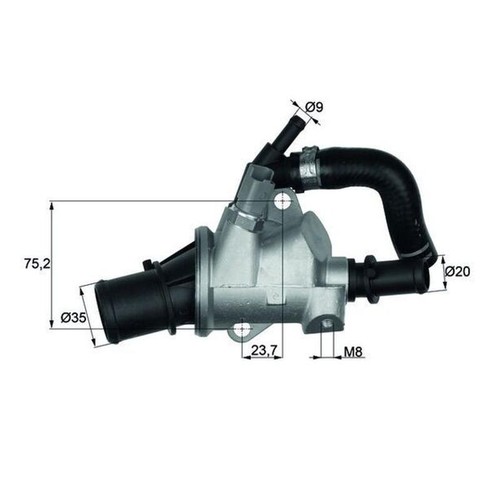 Mahle 146 thermostat - 146,