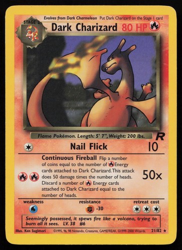 Dark charizard unlimited - charizard,