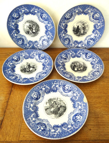 Assiettes porcelaine - 2,
