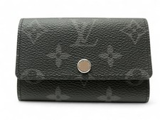 NEUF PORTE CLES LOUIS VUITTON MULTICLES 6 TOILE MONOGRAM ECLIPSE KEY HOLDER 255€