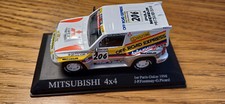 Altaya  1/43 : Mitsubishi 4X4 1er paris Dakar 1998 J-P FONTENAY G PICARD