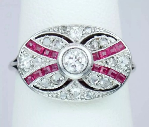 Bague mariage art déco - bague,