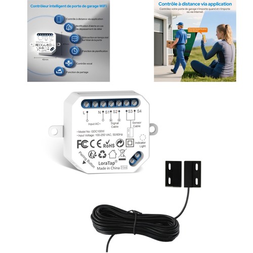 Loratap ouvre porte garage - loratap,