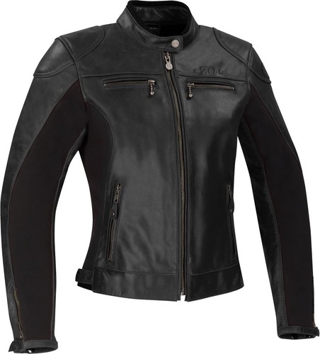 Veste cuir moto - en,