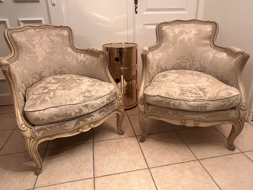 Paires fauteuils bergères - fauteuils,