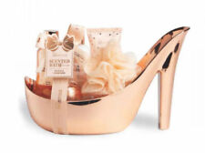 Panier Chaussure Cadeau Femme Gel Douche Crème Corps Mains Bombe Bain