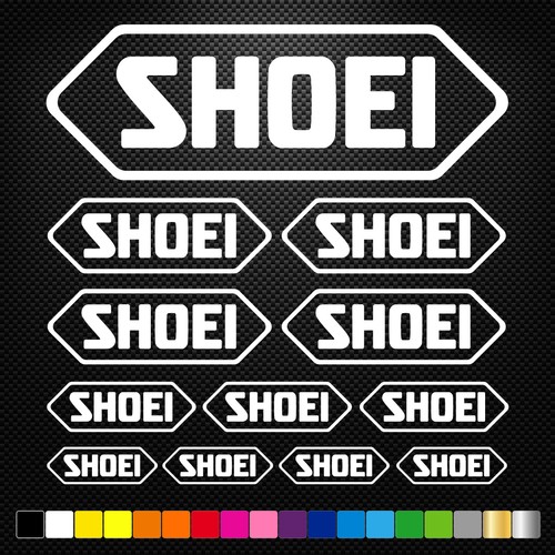 Convient shoei 12 stickers - shoei,