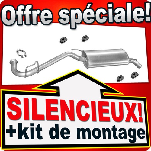 Silencieux arriere pour - arriere,