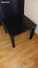 Table basse carrée noire