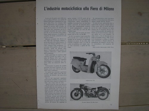 Moto 1950 galletto - moto,